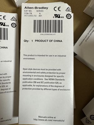 1734 TB ALLEN BRADLEY PLC Products Punto de entrada/salida de la terminal Base 8 Posiciones