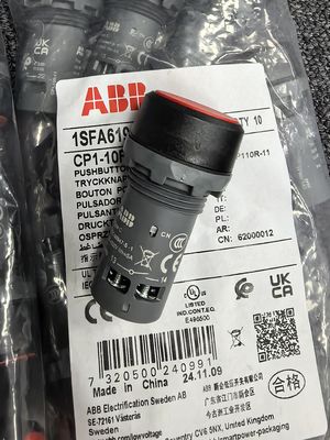 Botón de presión ABB CP1-10R-11 duradero y confiable para aplicaciones industriales