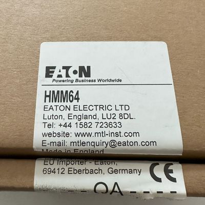 HMM64 MTL 64CH HART Backplane EATON MTL Es el último juego de la serie