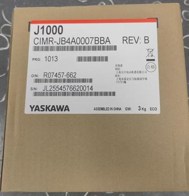 El convertidor de frecuencia Yaskawa VFD CIMR-JB4A0007BBA