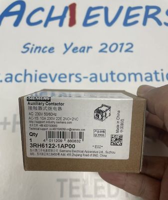 SIEMENS 3RH6122-1AP00 high-reliability contactor relay belonging