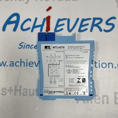 Barrera de seguridad intrínseca alimentada por bucle de 2 cables MTL4576 de MTL