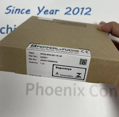 Pepperl+Fuchs kfd2 sr2 ex1 w lb Barrera de seguridad aislada del amplificador del interruptor NAMUR
