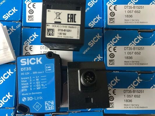 Hoja de datos SICK dt35 b15251 Sensor de distancia láser de tiempo de vuelo