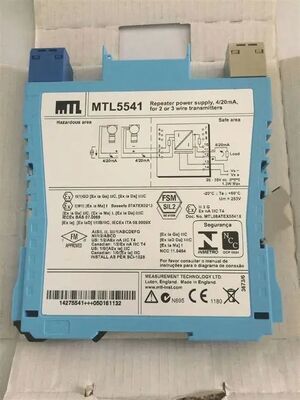 mtl5541 Intrínsecamente seguro 4 20mA aislador galvánico HART
