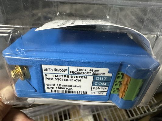 330180-91-CN Bently Nevada 3300 XL Proximitor Sensor 9.0 metros (29.5 pies) Largo del sistema, DIN montado