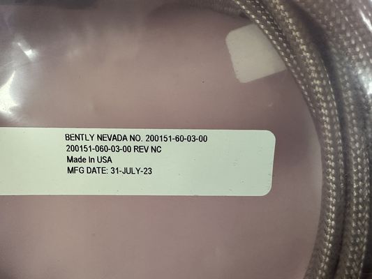 200151-60-03-00 Cable de acelerómetro de Bently Nevada