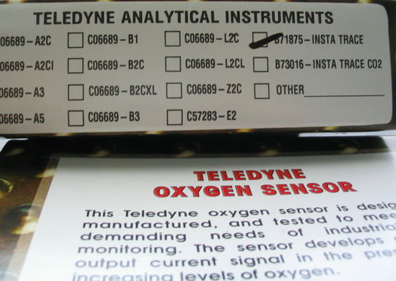 B71875 INSTA TRACE TELEDYNE Célula de combustible para los analizadores de oxígeno