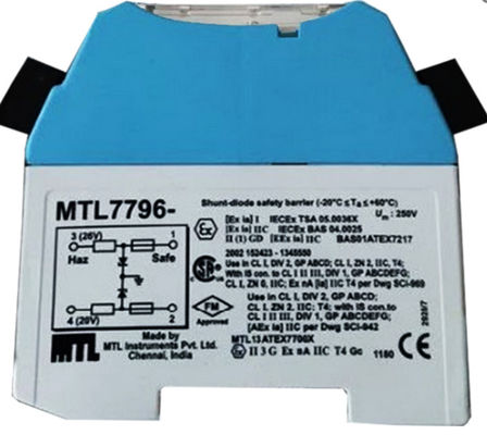 MTL7796- MTL Instrumentos intrínsecamente seguros Barreras de seguridad Zener aislador de seguridad