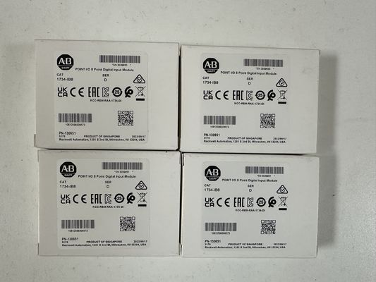 Allen Bradley 1734-IB8 POINT IO módulo Cuenta con ocho canales de entrada discretos de hundimiento