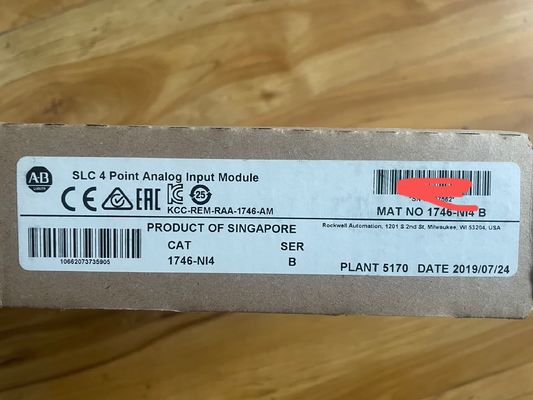SLCTM 500 Allen Bradley 1746 NI4 4 módulos analógicos de entrada y salida de canal