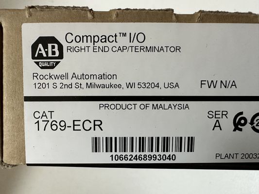 1769-CER ALLEN BRADLEY Productos PLC CompactLogix Cap de extremo derecho