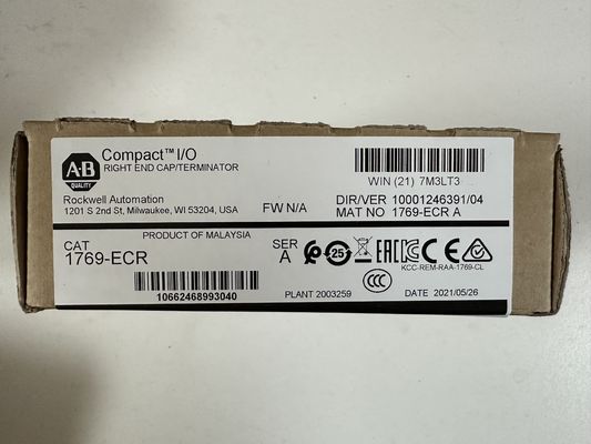 1769-CER ALLEN BRADLEY Productos PLC CompactLogix Cap de extremo derecho
