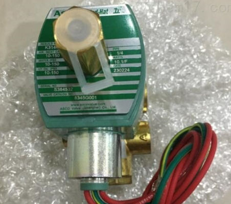 Las válvulas de solenoide de Emerson ASCO 8345G001 Serie 8345 4 Dirección 240 Voltios CC