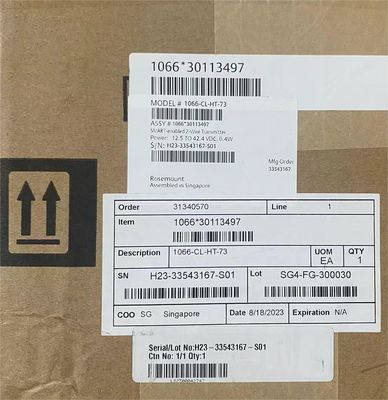 1066-CL-HT-73 Emerson Rosemount 1066 Transmisor Transmisor de un solo canal