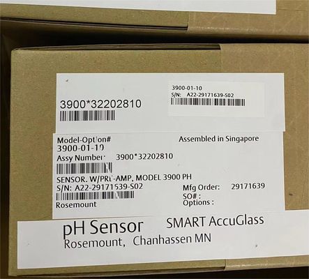 3900-01-10 3900 Rosemount Sensores de pH de propósito general Sensor de PH ORP