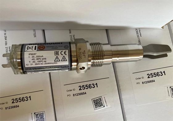 211001L1NAQ4 Rosemount 2110 Interruptor de nivel de tenedor vibratorio