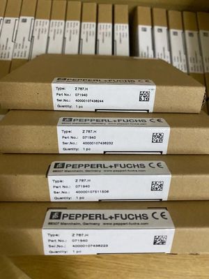 Z787.H Zener PEPPERL FUCHS Barrera aislada de 2 canales versión de alta potencia