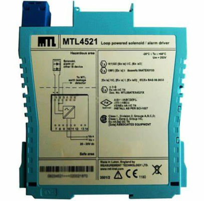MTL4525 MTL Instrumentos Conductor de alarma de solenoide MTL4500 Serie MTL5500