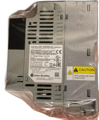 22F-D2P5N103 ALLEN BRADLEY PowerFlex 4M- 0,75 kW (1 CV) Dirección de CA