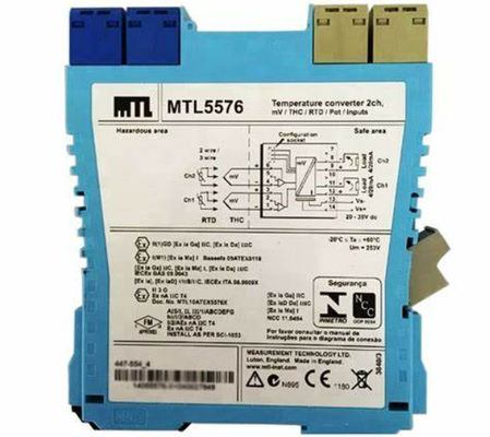 MTL5576-RTD MTL Instrumentos 2ch Conversor de temperatura, RTD