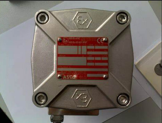 ASCO WSNFET8327B202 Válvula de solenoide de 230 voltios con corriente alterna de 50 / 60 Hz