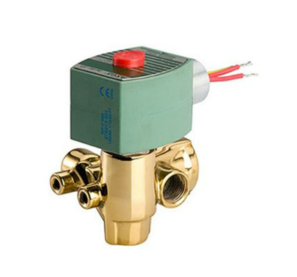EF8321G002MO 24/DC ASCO Válvula de solenoide de escape rápido Temperatura nominal de 120 °F (fluido)