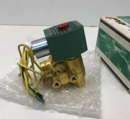 EF8321G002MO 24/DC ASCO Válvula de solenoide de escape rápido Temperatura nominal de 120 °F (fluido)