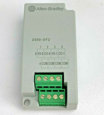 2080-OF2 Módulo de salida analógica enchufable Allen Bradley Micro800 de 2 puntos