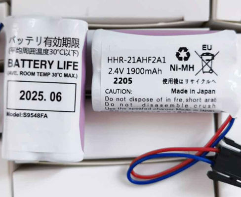 Batería de reemplazo de 26 * 50mm para Yokogawa S9548FA HHR-21AHF2A1, Batería S9548FA