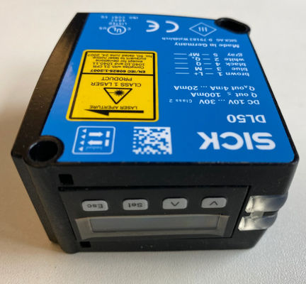 SICK DL50-P1123 Sensores de distancia láser: Dx50 36,1 mm x 62,7 mm x 57,7 mm para el sector industrial