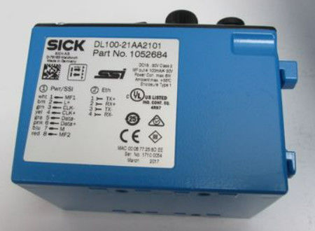 Sensor de distancia láser SICK Dx100 DL100-21AA2101 Display de matriz de puntos de 6 dígitos 5 x 7, LED