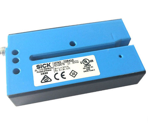 SICK UFN3-70B413 UF Sensores de tenedor Profundidad de tenedor de 69 mm Tiempo de inicialización de 100 ms