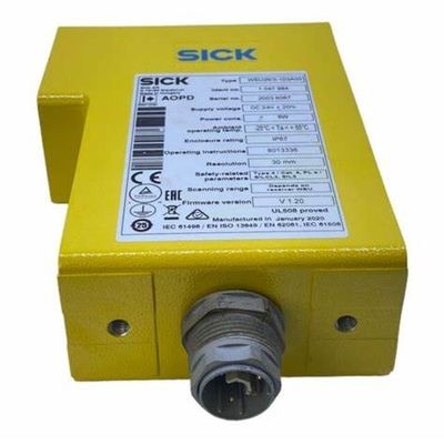 SICK WEU26/3-103A00 Sensores de haz de luz de seguridad con alcance de escaneo de 20 m