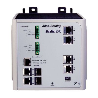 Allen-Bradley 1783-MS06T Interruptor de 6 puertos con interruptor administrado para uso industrial
