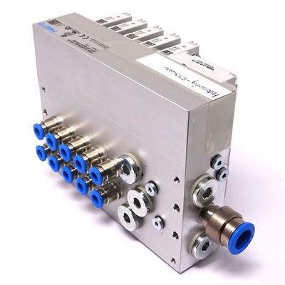 Festo VTUG-10-VRPT-B1T-Q10B-UB-QH6SU-16K+TTSC VTUG de colector de válvulas con enchufe de varios pines o conexión de bus de campo