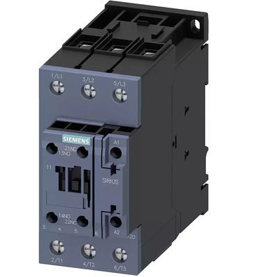 Siemens 3RT2035-1AP00 Contactor con 1 NO 1 NC Contactos auxiliares de tornillo tamaño terminal S2 6.6W a CA en estado de funcionamiento caliente