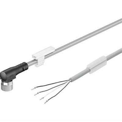 Cable de conexión de Festo NEBS-L1G4-K-2.5-LE4 con portaetiquetas