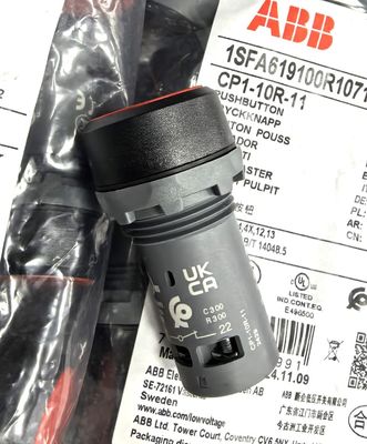 Botón de presión ABB CP1-10R-11 duradero y confiable para aplicaciones industriales