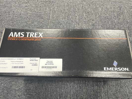 Emerson AMS TREX comunicador de dispositivos TREXLHPNAWS1S para aplicaciones industriales