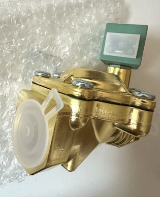 ASCO SCE238D008EMO.24/DC - Cuerpo de latón, EPDM, G1/2, 2/2 NC, Serie 238 Válvulas solenoides piloto operado integrado en piloto