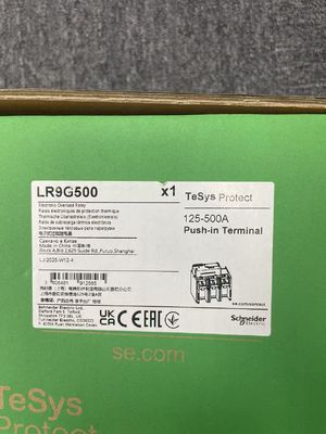Schneider LR9G500 Relé electrónico de sobrecarga térmica
