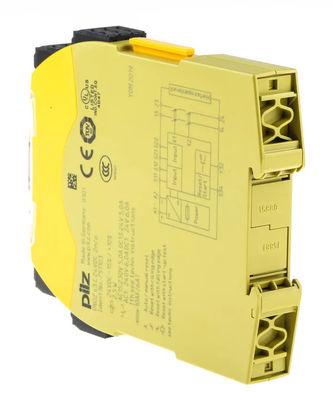 Se aplicará el sistema de transmisión de seguridad de Pilz 751103 Tipo PNOZ s3 C 24VDC 2 n/o Función de agarre de 3 puntos