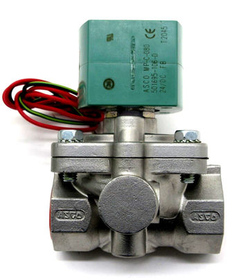 Tipo de conector ASCO 8210G089 de válvula de solenoide con sobresaliente de salida suficiente y RJ45 para accionamiento de 4 adaptadores