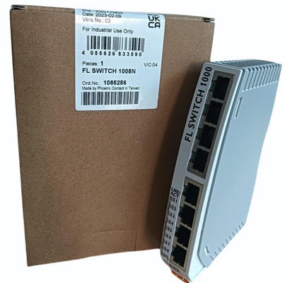 FL SWITCH 1008N 1085256 Interruptor Ethernet industrial con nivel de protección IP54 y constante de celda de 0,05 cm-1
