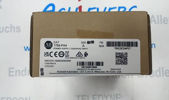 Allen Bradley 1769-PA4 1769 Fuente de alimentación CompactLogix para la línea de productos Panelview Plus 7