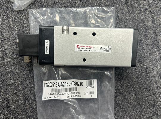 Norgren V60... V63 Serie V62C513A-A218J Válvula de solenoide piloto con 10-30 VDC de tensión de funcionamiento y 8 entradas digitales