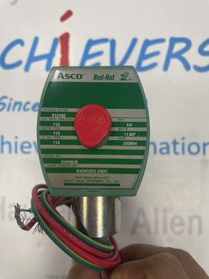 Clasificación de la fuente de alimentación de entrada de 24 VCC, tipo de conector RJ45, válvula solenoide ASCO 8320G202 para aplicaciones industriales
