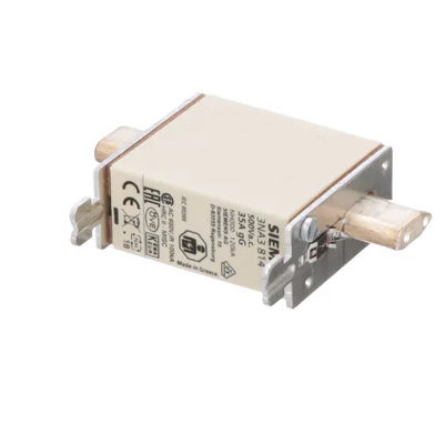 Elemento fusible HRC de baja tensión Siemens 3NA3814-6 para rango de medición 30 bar y brida ovalada durante la operación