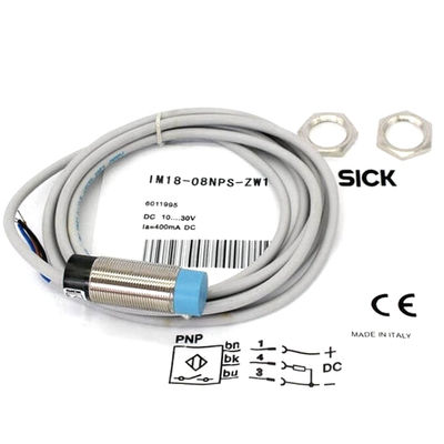 Optimice sus procesos industriales con el sensor de interruptor de proximidad SICK IM18-08NNS-ZW1 M30 x 1,5 tamaño de hilo